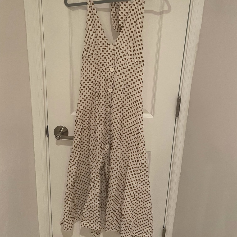50s Inspired Halter Dress